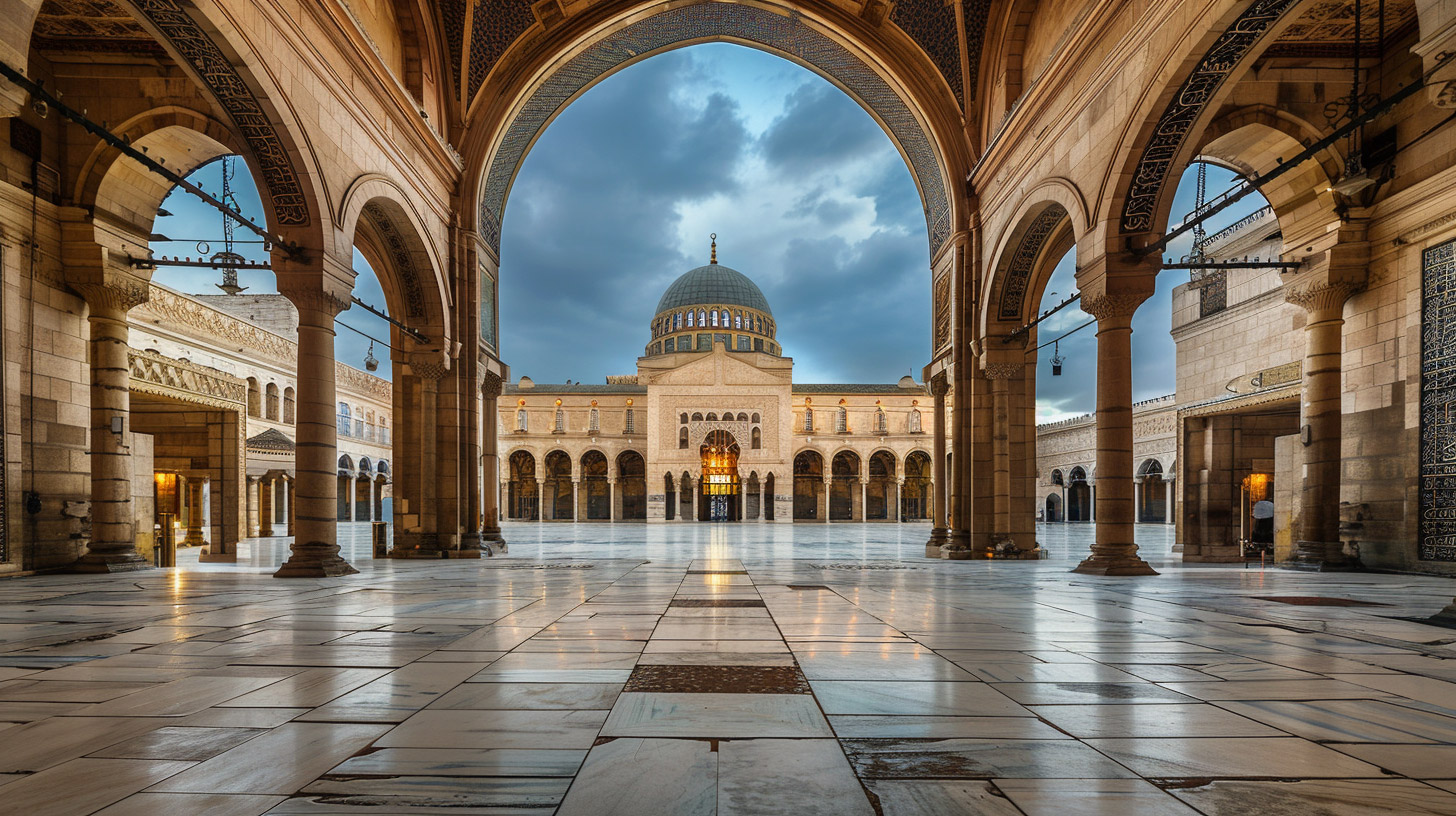 Stunning AI Wallpaper of Islamic Architecture in HD