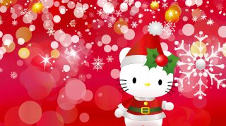 Hello Kitty Christmas Wallpapers for Desktop in Full HD