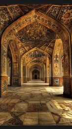 Download Free Islamic Architecture Digital Background for Android