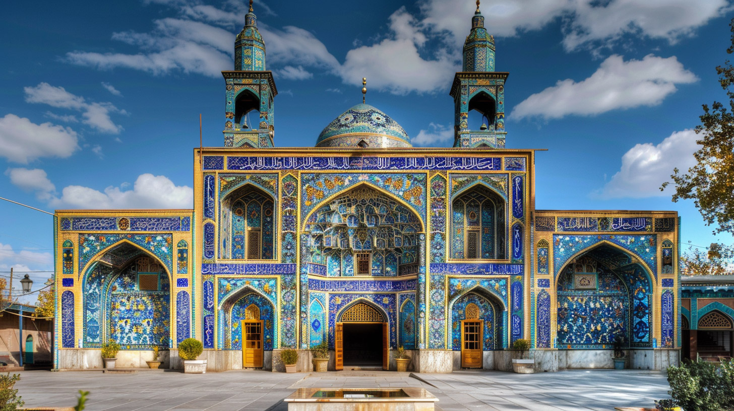 Stunning AI Wallpaper Featuring Islamic Architecture in HD