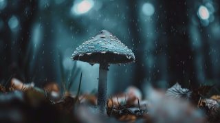 Aesthetic Mushroom Wallpaper for Laptop Screens