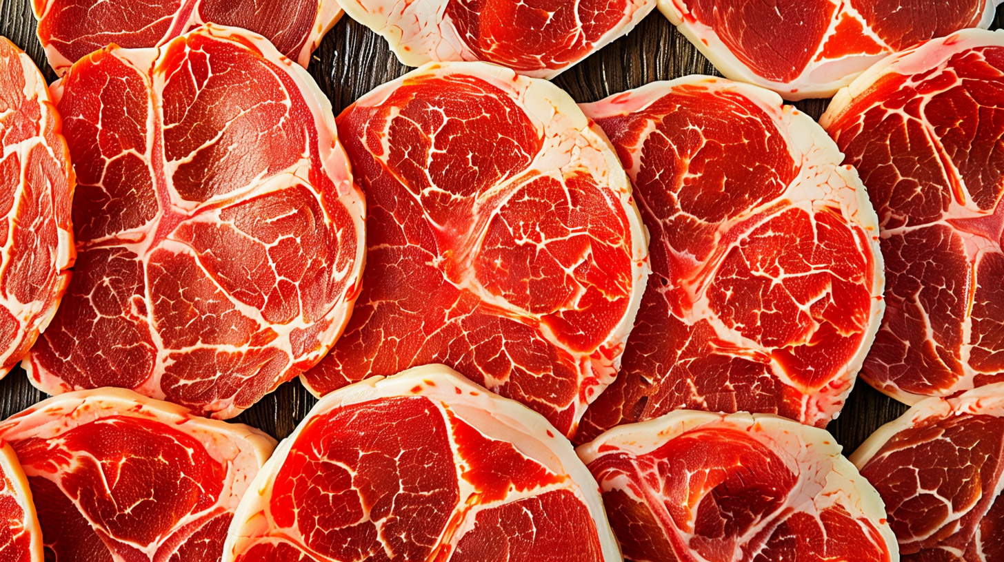 Raw Meat Digital Background: Perfect for HD Wallpaper