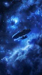 AI-Enhanced Star Trek iPhone Lock Screen Wallpapers