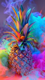 Abstract Pineapple HD Mobile Wallpaper for iPhone Users