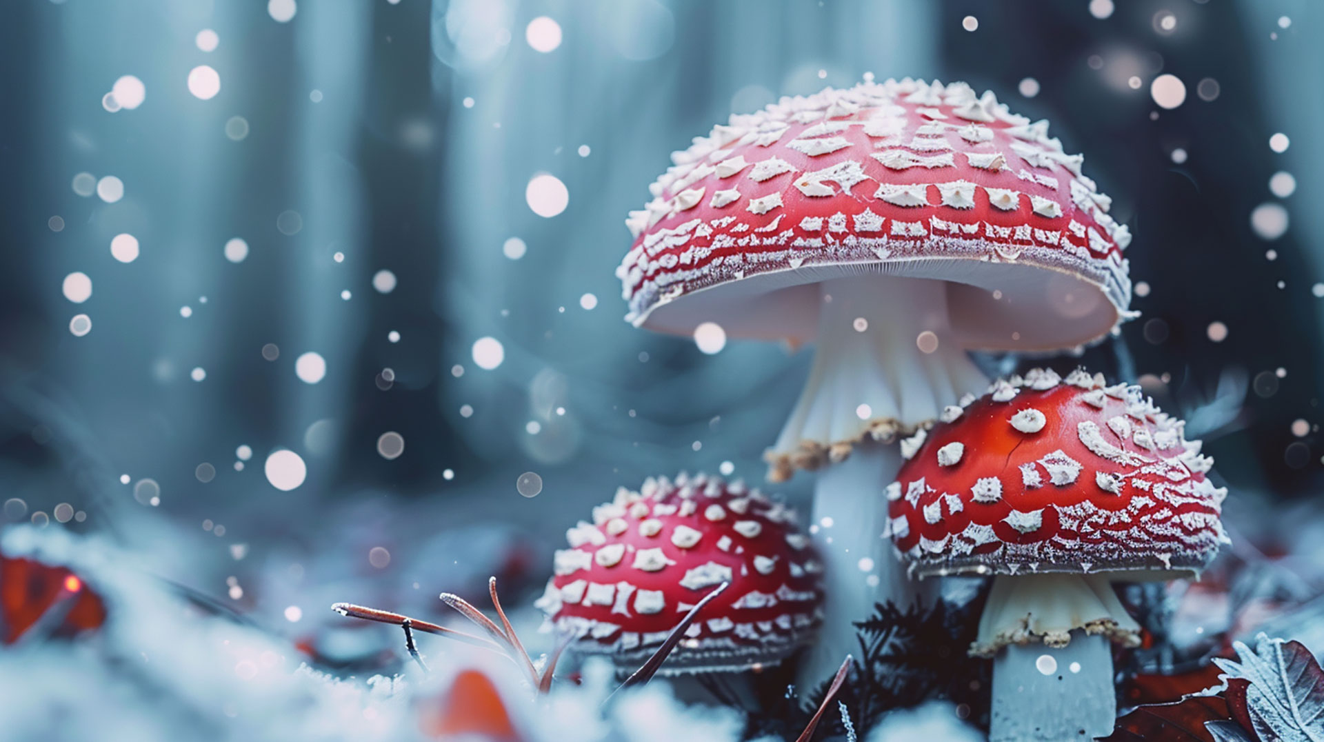 Serene Aesthetic Mushroom Wallpaper HD