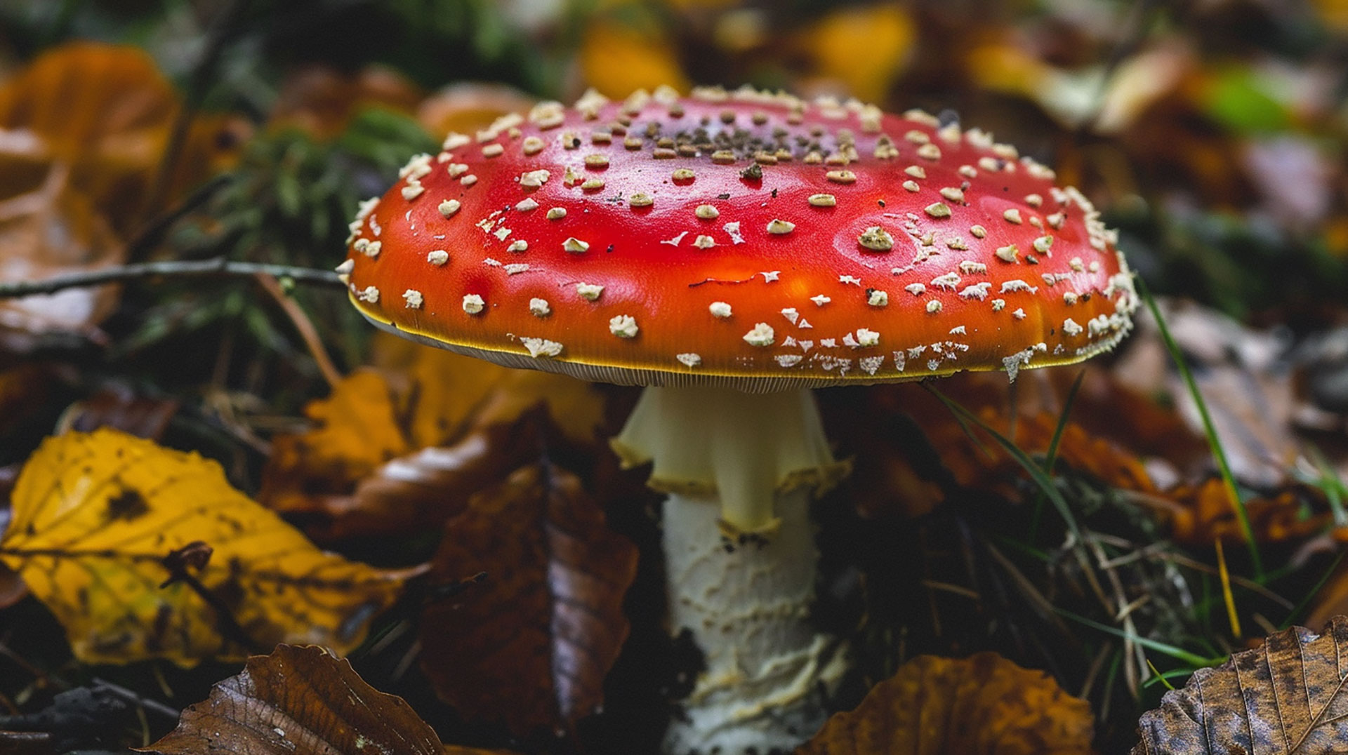 Aesthetic Cute Mushroom HD Wallpaper for Desktop