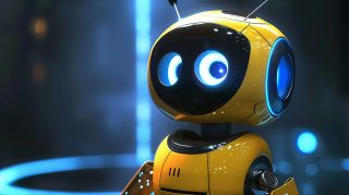 Stock Photos of AI Bee Robot for Your Desktop