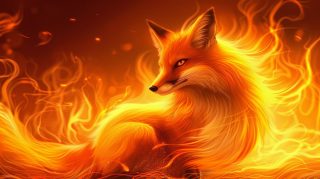 Gorgeous 8K HD Pics of Anime Foxes for DownloadExploring AI Artistry: Anime Red Nine Tail Foxes Symbol