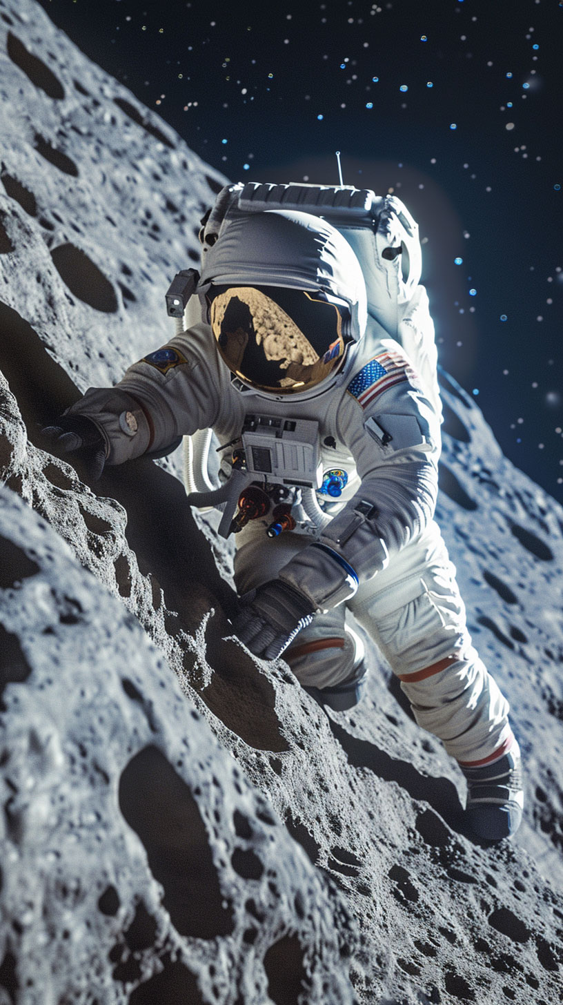 Get 9:16 Astronaut Pictures for Stunning Mobile Displays