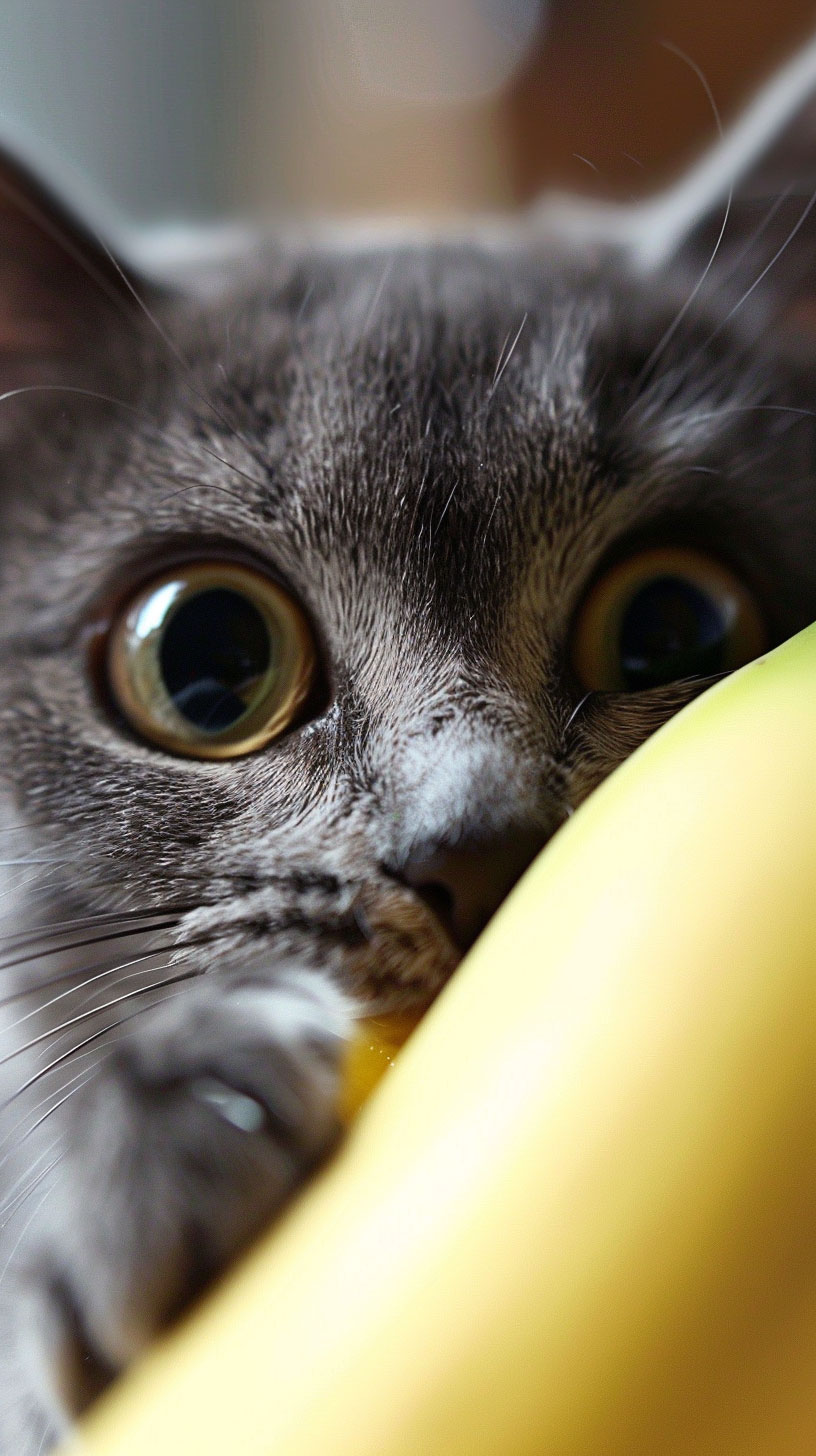 Funny Banana Cat iPhone Wallpaper