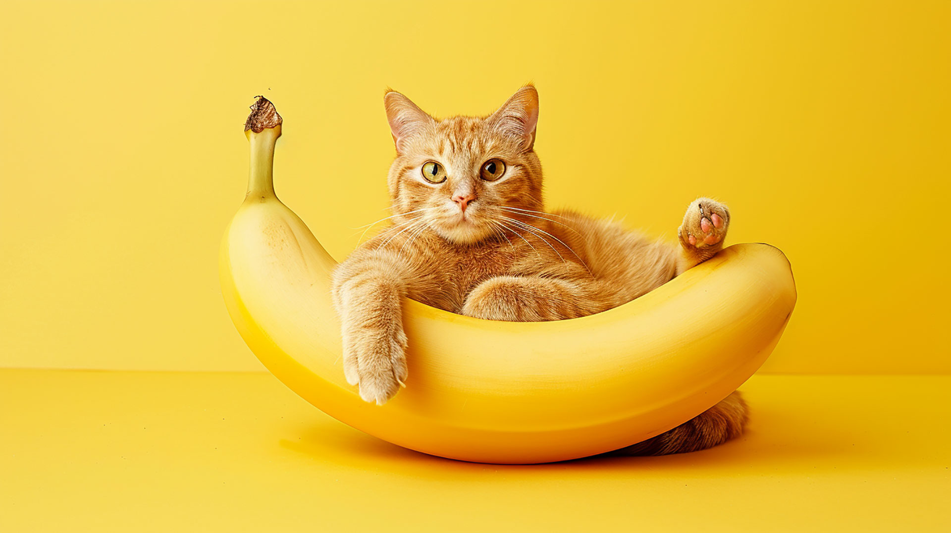 Banana Cat Meme Wallpaper HD