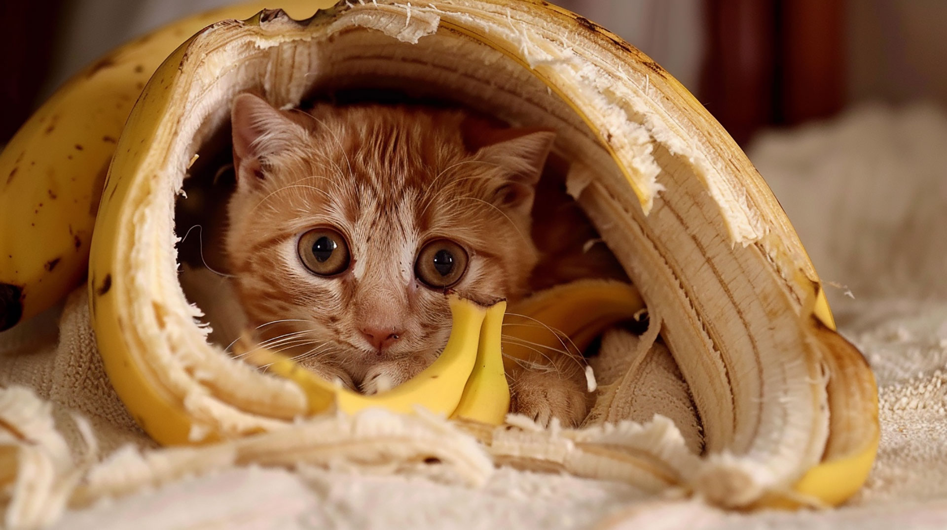 Banana Cat Desktop Wallpaper Download