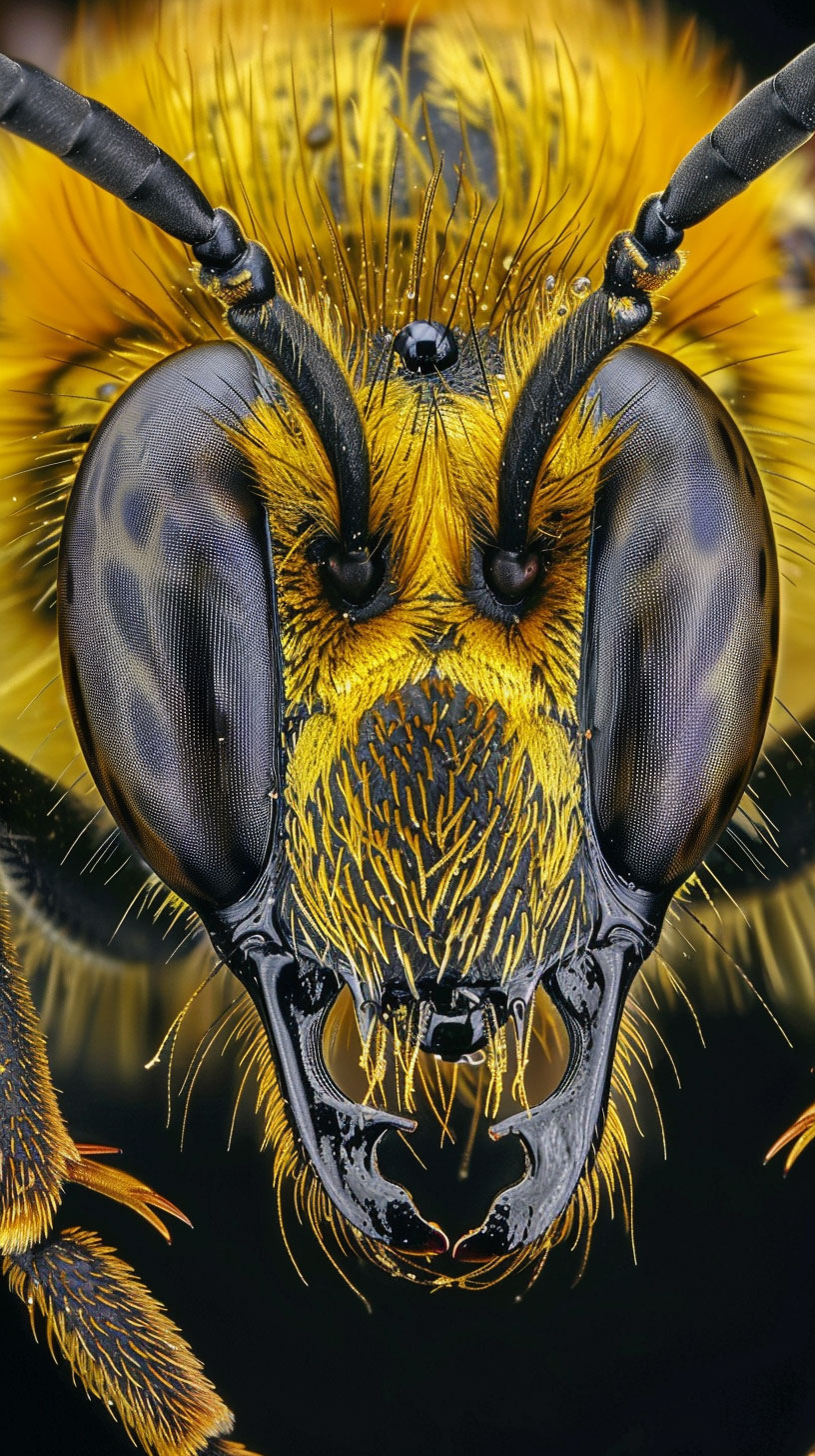 Artistic Bee Wallpapers: A Must-Have for iPhone