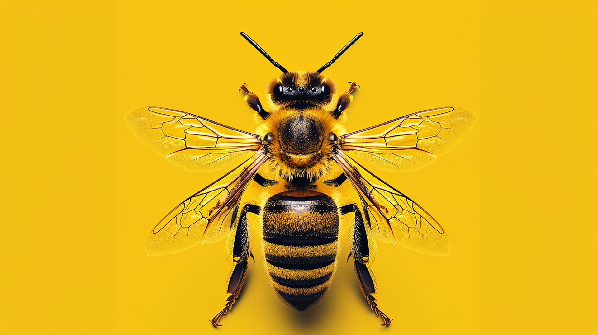 AI-Generated High Resolution Bee-Wallpaper Logo for Your Brand