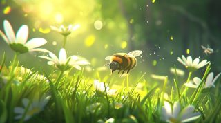 Bee Wallpaper: Stunning AI Designs for Your Desktop