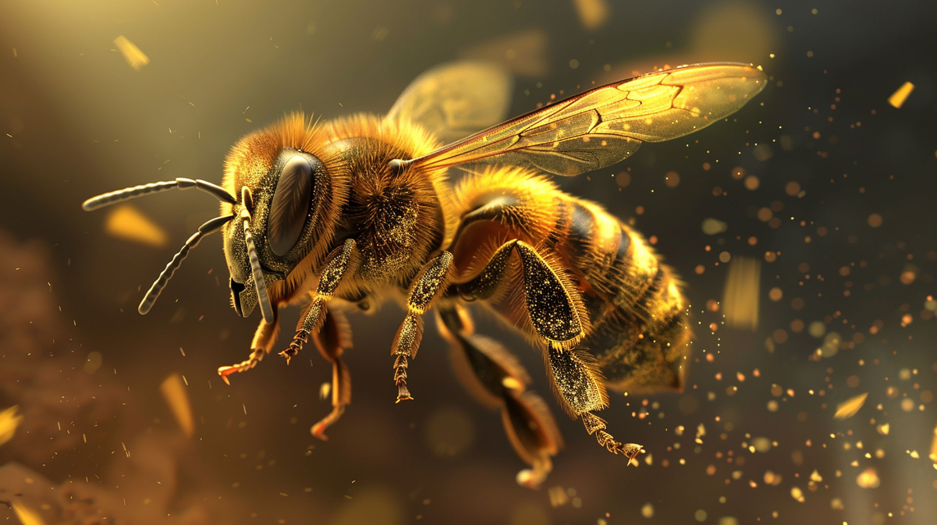 Free Wallpaper for Desktop: Beautiful Bee Images to Download