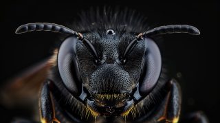 Download 16:9 Black Bee Images for PC Wallpapers