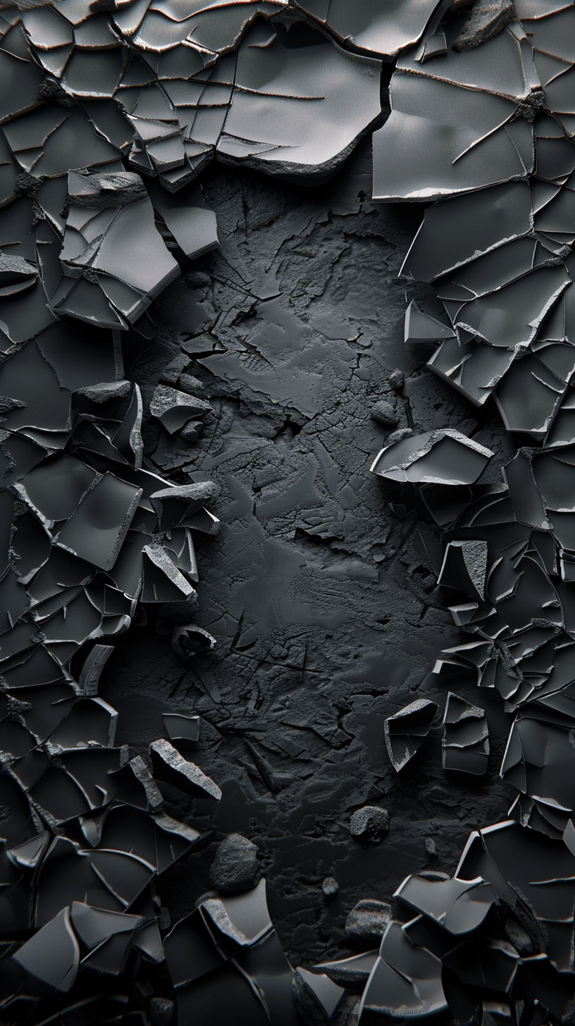 Broken Phone Screen Wallpaper for iPhone Lock Screen