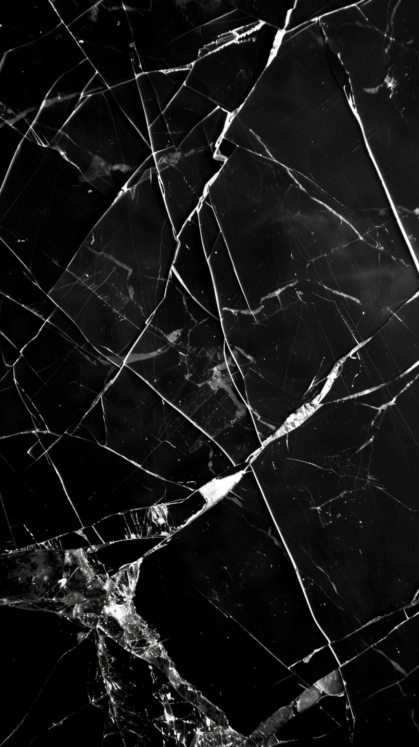 AI-Crafted Broken Phone Screen Wallpaper Free Download