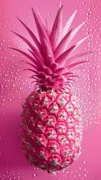 Download Free Cartoon Pink Pineapple Picture in 9:16