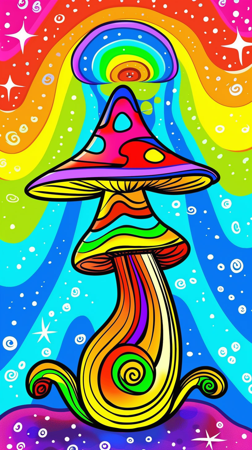 Download Cartoon Mushroom Wallpapers for Android Phones