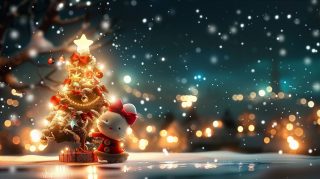 Christmas Hello Kitty Wallpaper in Stunning HD