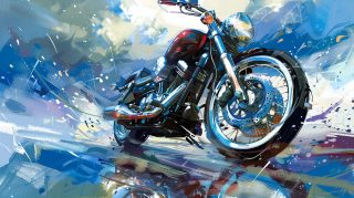 Classic Harley Davidson Motorcycles Wallpaper Collection