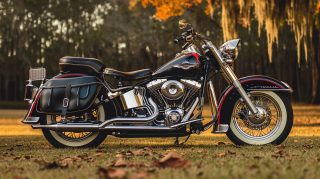 Vintage Harley Davidson Motorcycles Wallpaper