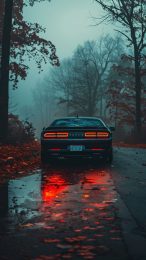 Dark Cool Dodge Challenger Wallpaper