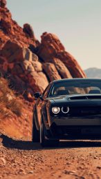 Custom Dodge Challenger Lock Screen