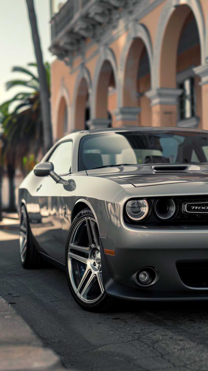 Dynamic Dodge Challenger Lock Screen