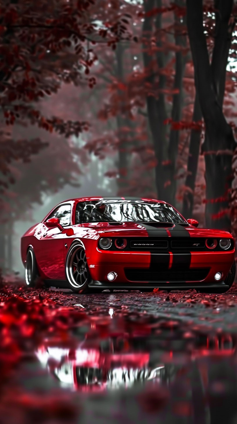 Vintage Dodge Challenger Wallpaper