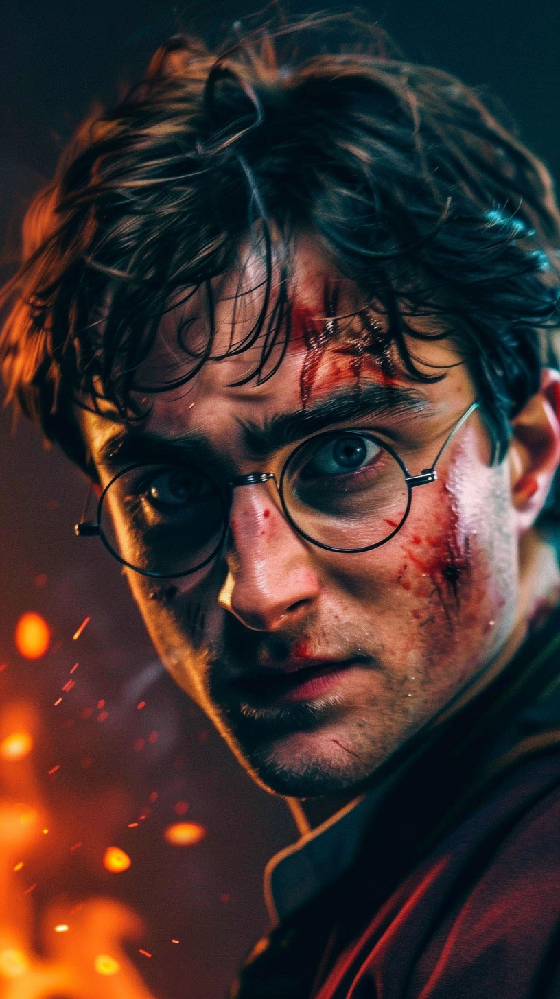 AI-Generated Cool Harry Potter Lock Screen Wallpapers