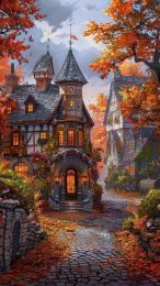 Enchanted Forest: Aesthetic Halloween Wallpaper for iPhone