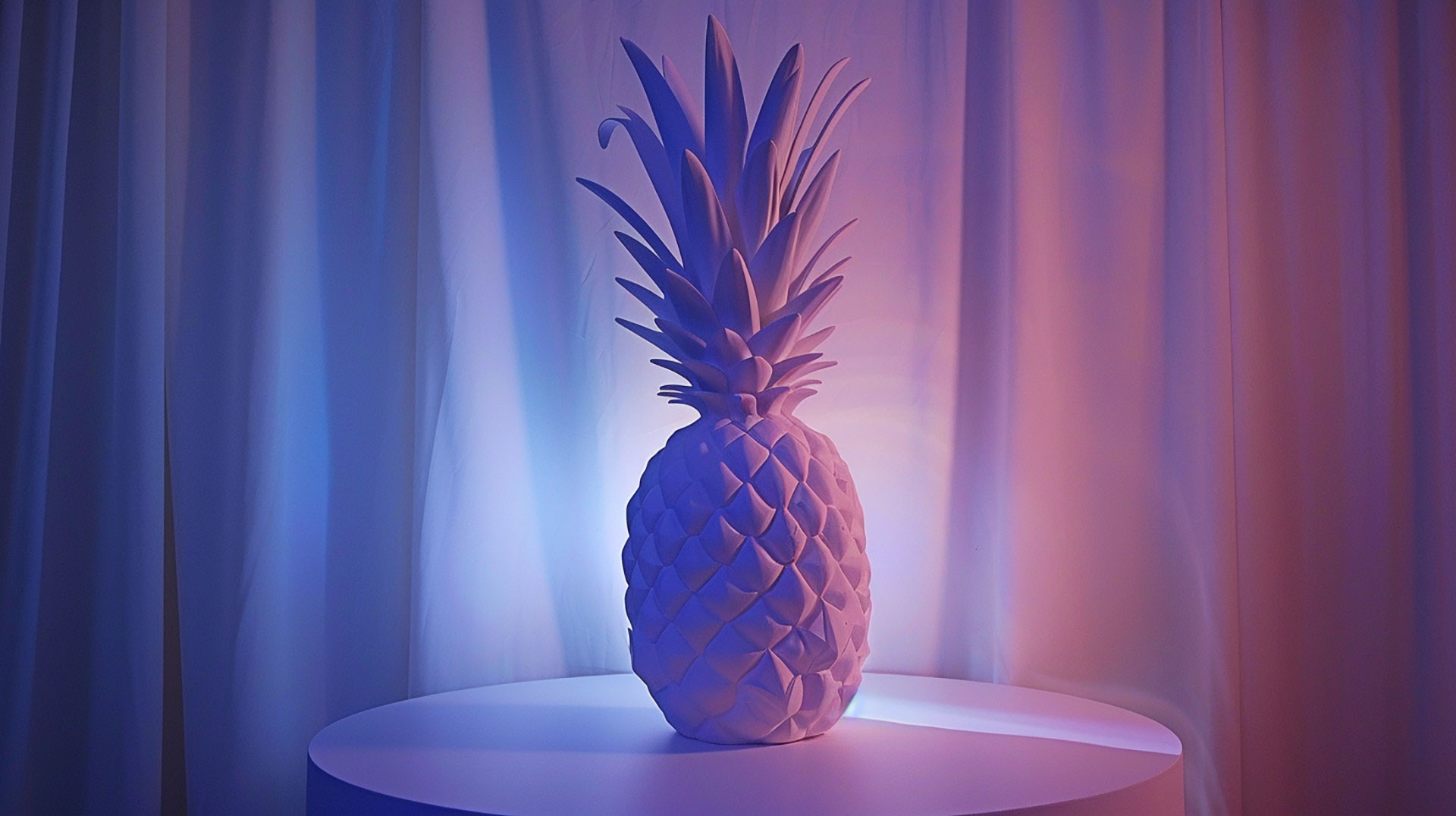 High-resolution cute aesthetic pineapple wallpaper for PC