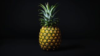 8K cute aesthetic pineapple wallpaper for mobile devices