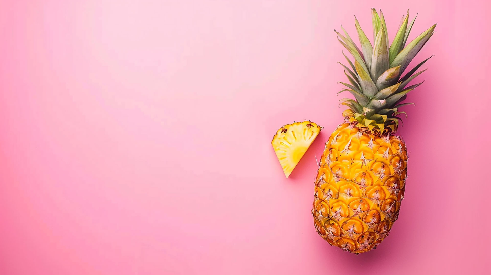 Free cute aesthetic pineapple digital wallpaper download