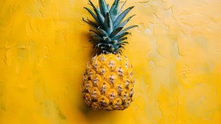 Cute aesthetic pineapple wallpaper for desktop backgrounds