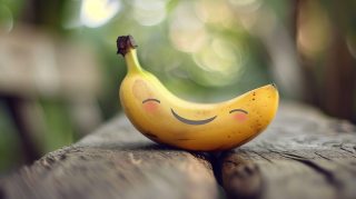 Free download of cute banana desktop wallpaper in HD