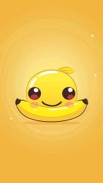 Ultra HD cute banana iPhone wallpaper download