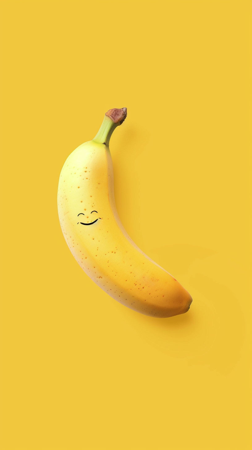 Cute banana iPhone wallpaper for iPhone 8 Plus