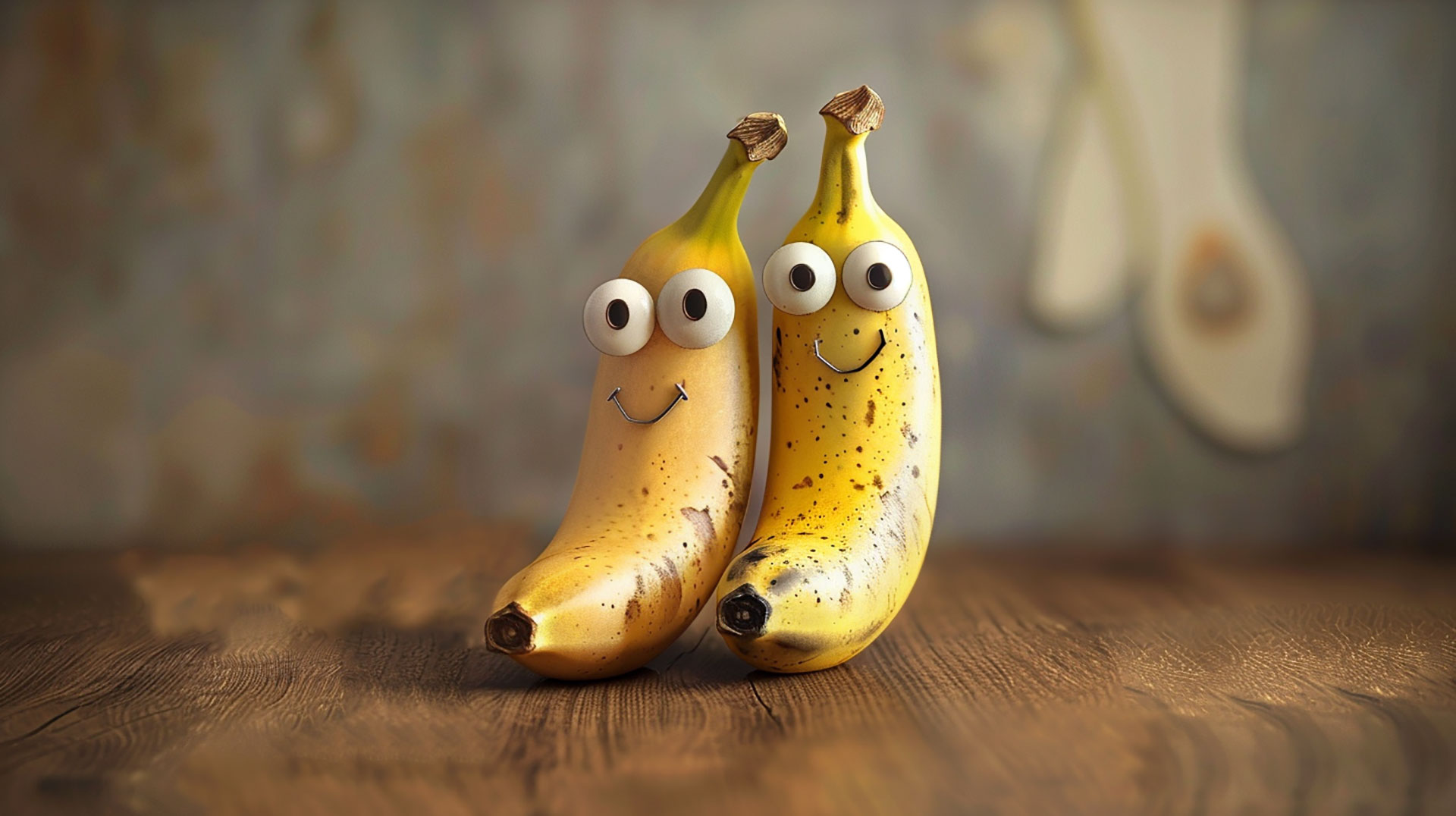 AI Cute Banana Image for PC Wallpapers