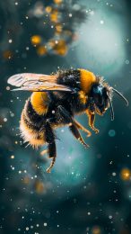 Cute Bee Phone Wallpaper: Free HD Images for Mobile