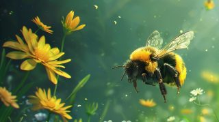 Download Adorable Bee Images: 4K and 8K HD Wallpaper