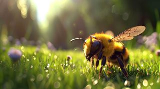 Bright and Cheerful Bee Wallpapers in 1920x1080 HD