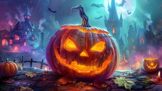 Pumpkin Spice Joy: AI Halloween Cheer