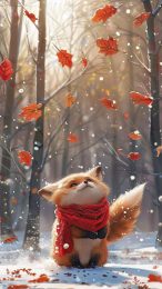 Cute Fox Wallpaper – Perfect for Your Mobile Screen