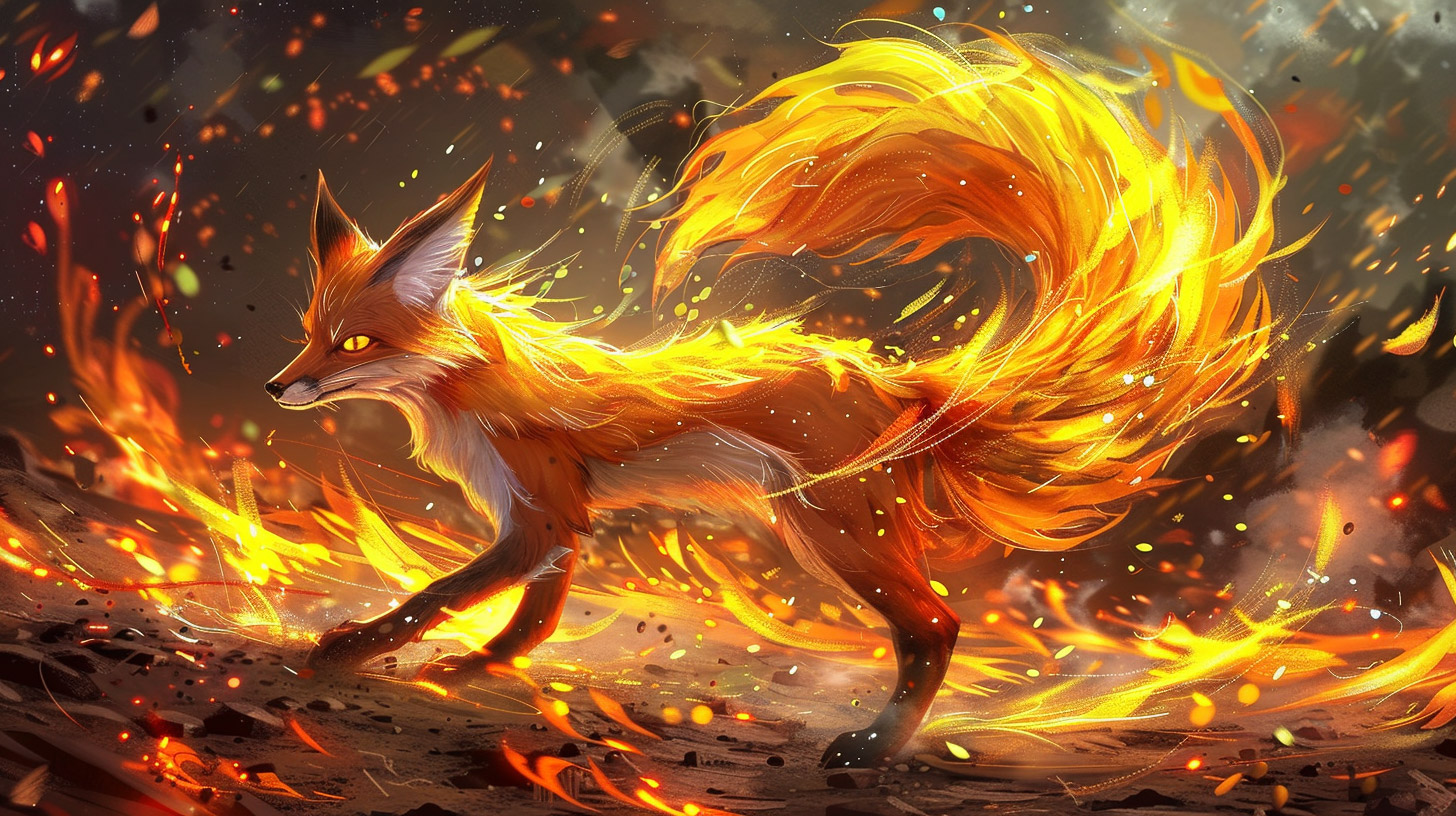 Download Stunning 8K Cute Nine-Tailed Fox Pictures