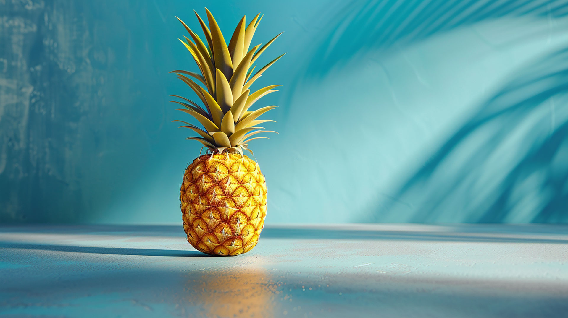 HD cute pineapple desktop wallpaper in high resolution