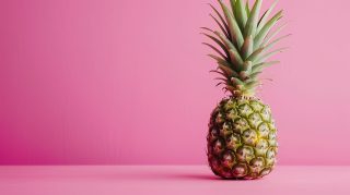 Adorable cute pineapple wallpaper for desktop backgrounds